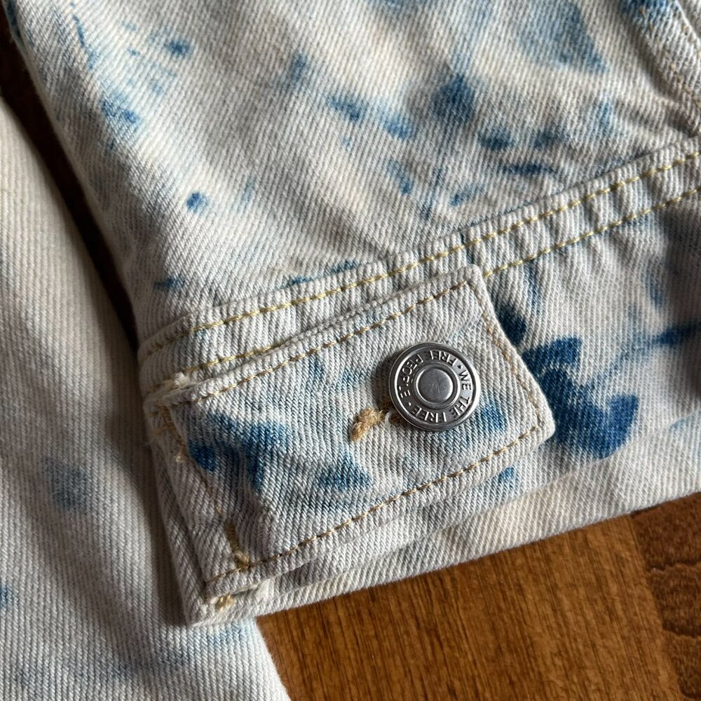Free People dyed denim jacket S - Picture 9 of 11
